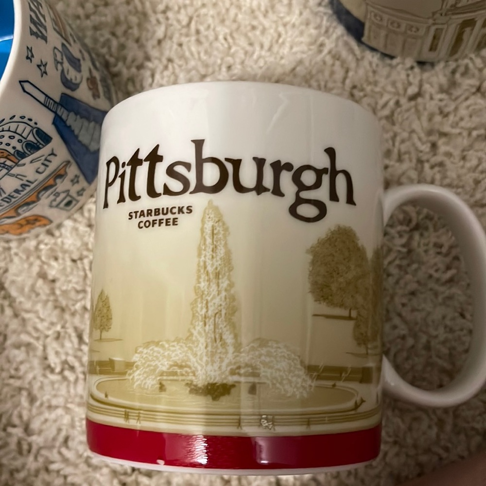 Pittsburgh PA Starbucks Mug RARE